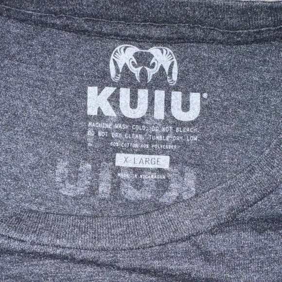 KUIU Lone Star Tee - Dark Gray - Picture 2 of 3
